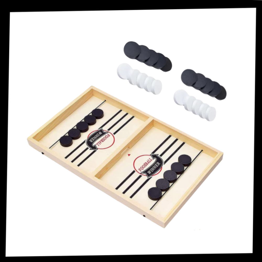 Wooden Table Hockey Game - Ozerty