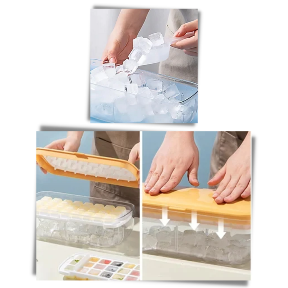 Silicone Ice Cube Mold Tray - Ozerty