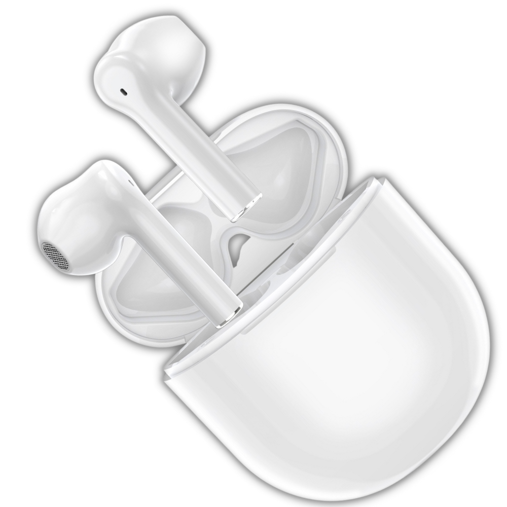 Portable Language Translator Earbuds -White - Ozerty