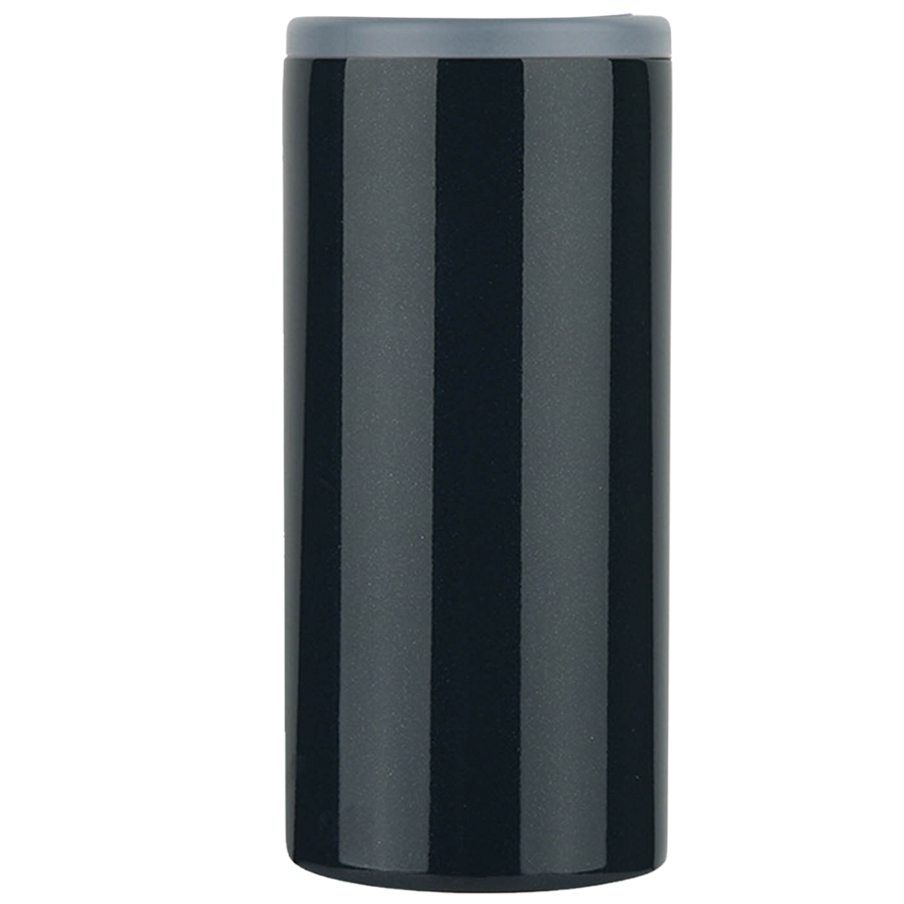 Stainless Steel Can Cooler -Black - Ozerty