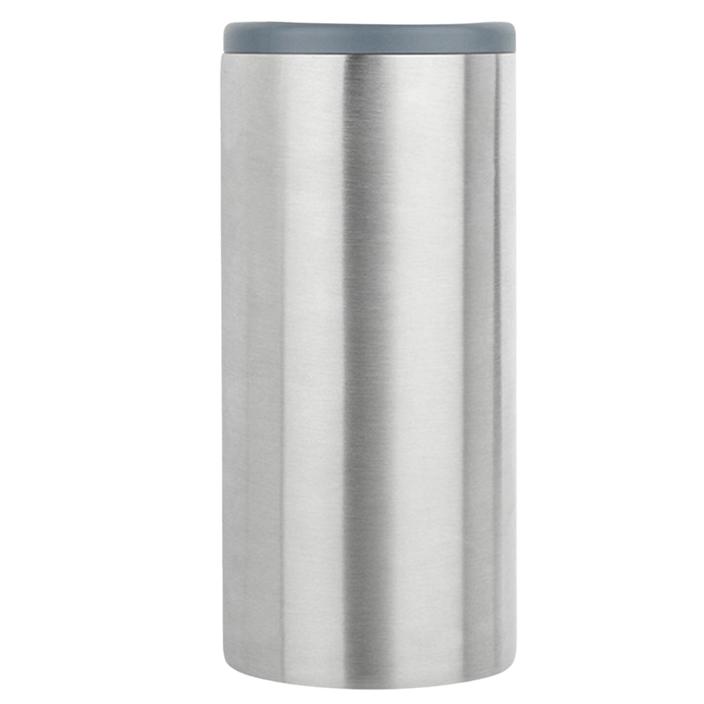 Stainless Steel Can Cooler -Gray - Ozerty