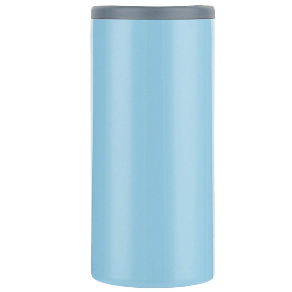 Stainless Steel Can Cooler -Light Blue - Ozerty