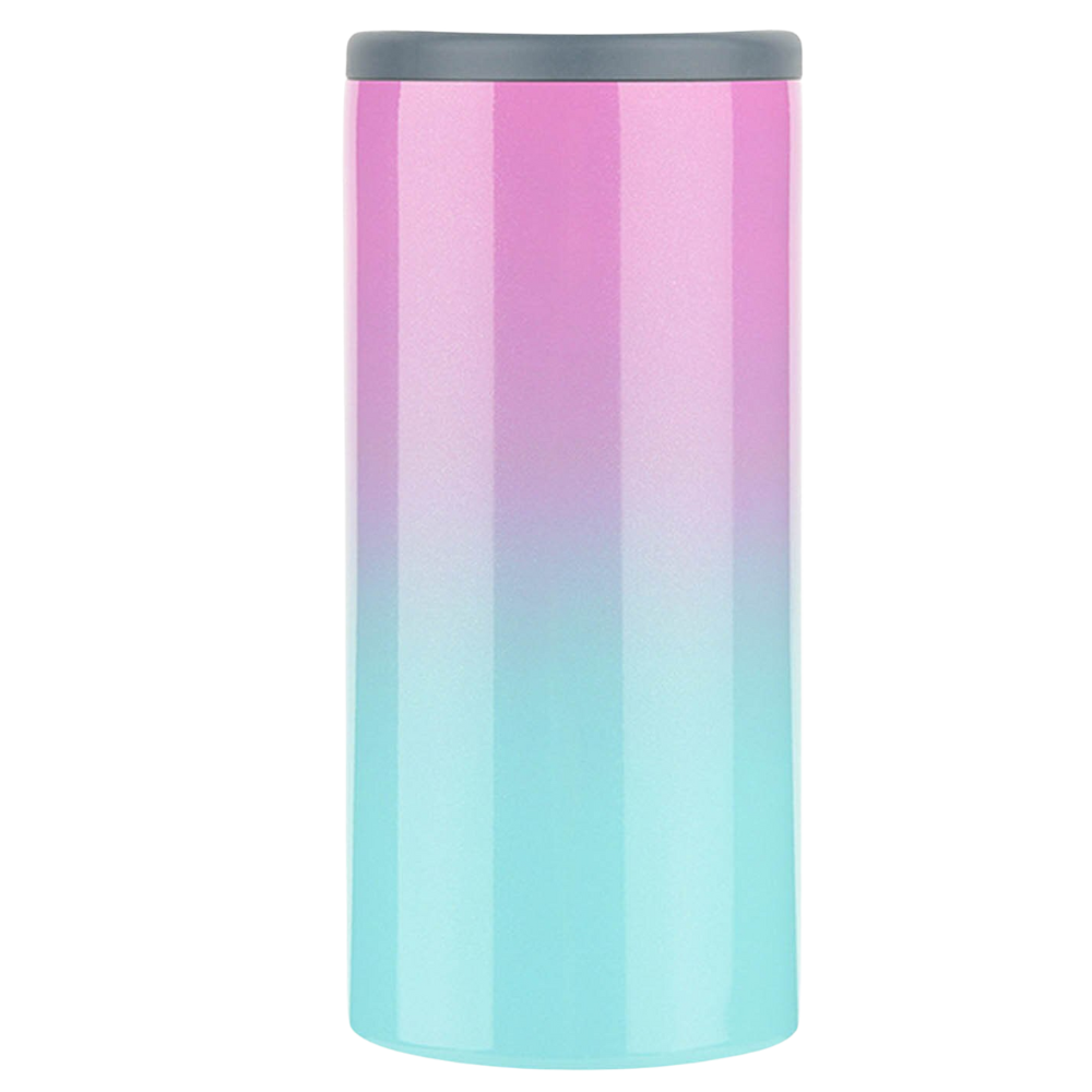 Stainless Steel Can Cooler -Pink Blue - Ozerty