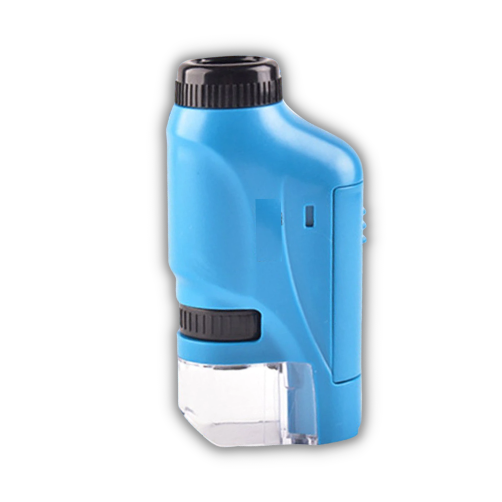 Handheld Microscope For Kids -Blue - Ozerty