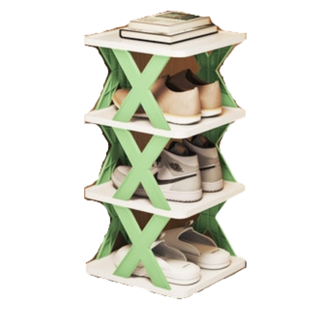 Multi-Layer Shoe Organiser Rack -Green - Ozerty