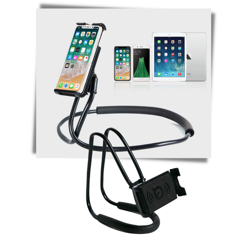 Hands-Free Phone Holder Neck Stand - Ozerty