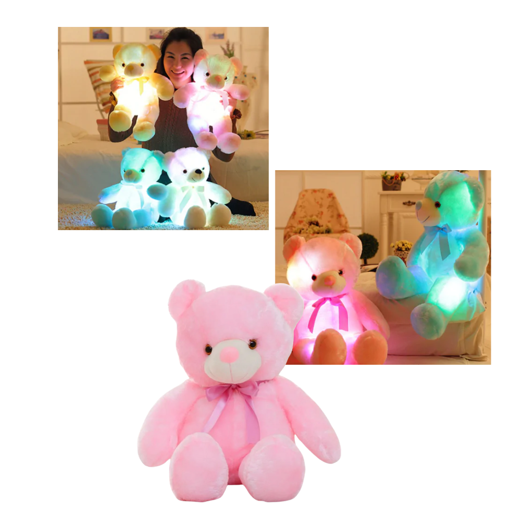 Plush Teddy Bear Night Light - Ozerty