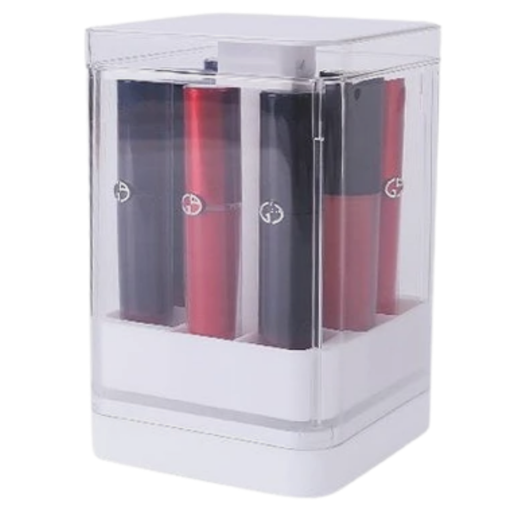 Lip Gloss Storage Box -White - Ozerty