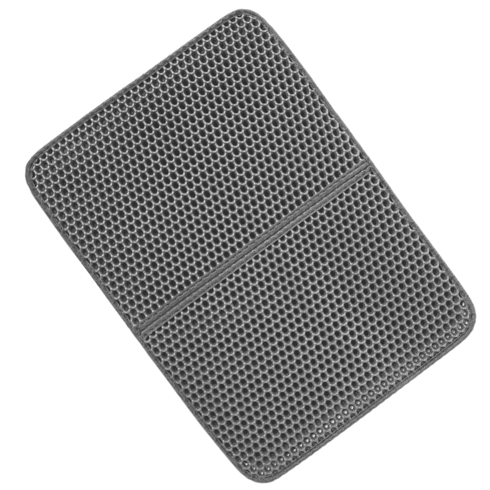 Waterproof Pet Litter Mat -Gray - Ozerty