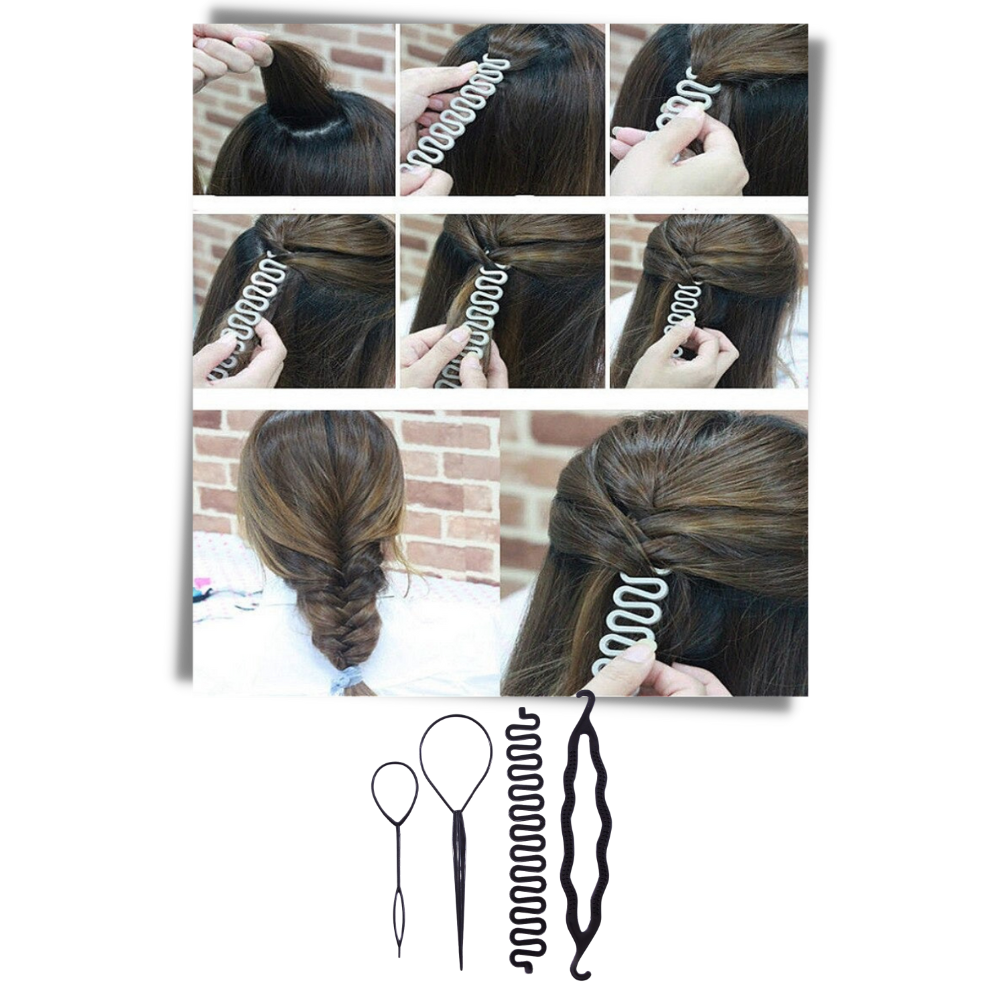 Hair Braiding Kit - Ozerty