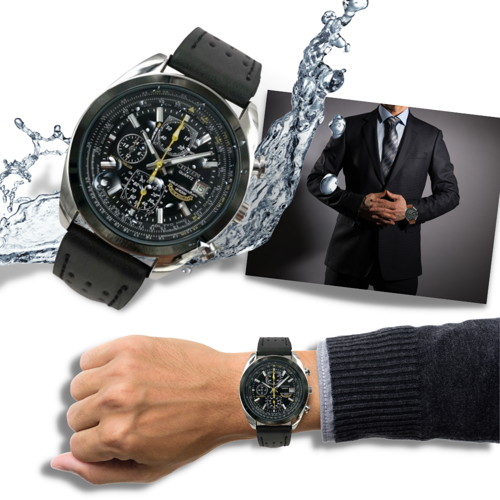 Luxury Waterproof Quartz Watch - Ozerty