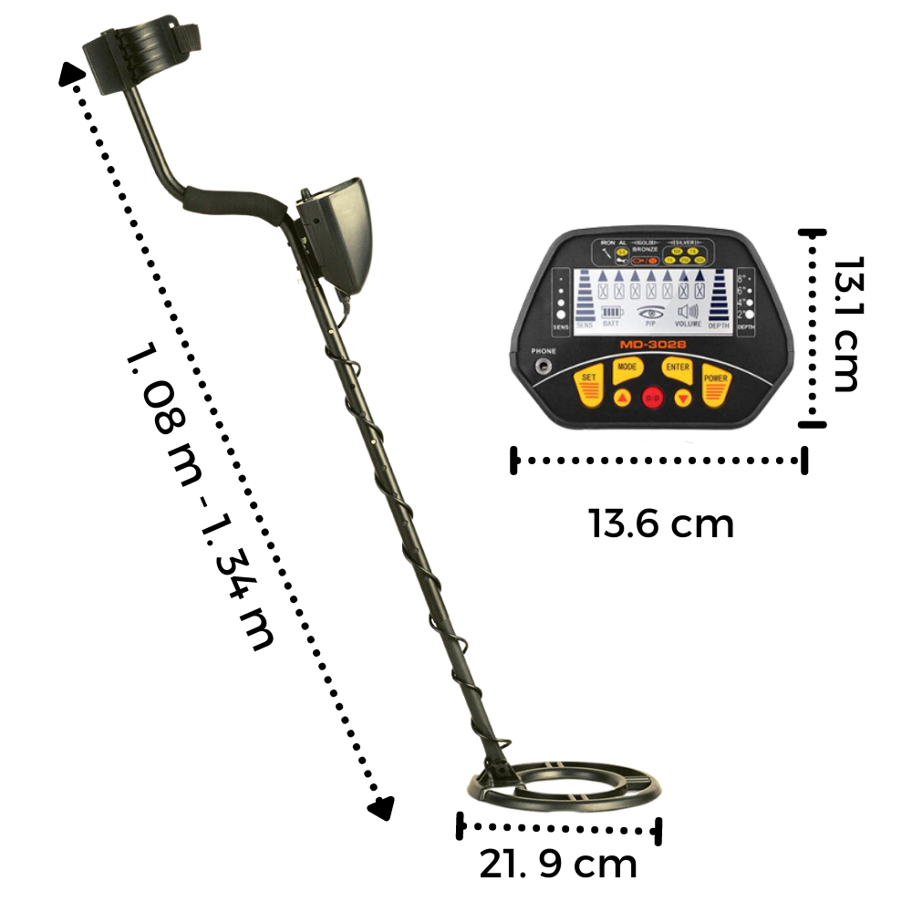 Waterproof Metal Detector - Ozerty