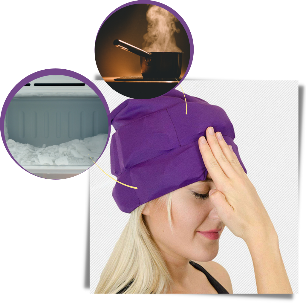 Headache and Migraine Relief Cap - Ozerty