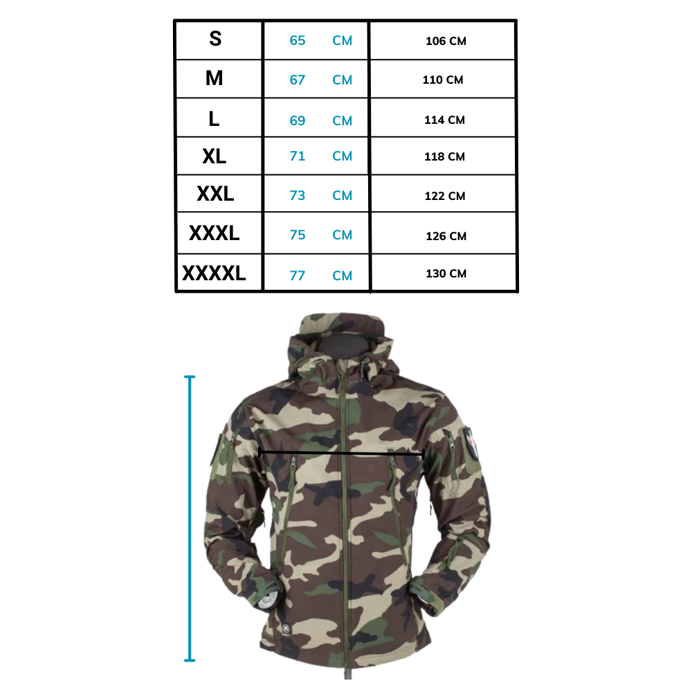 Military-style Combat Jacket - Ozerty