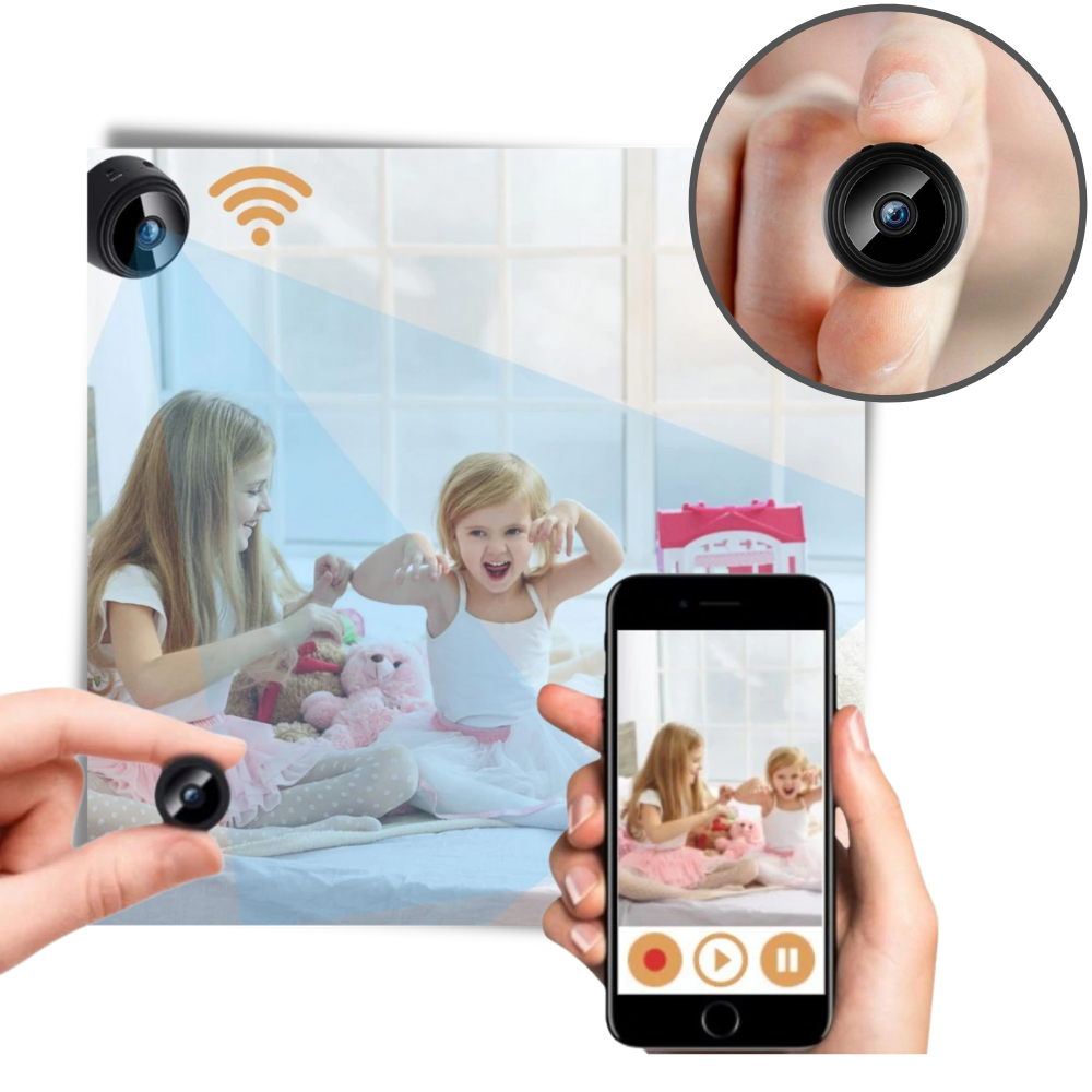 Mini Wireless Surveillance Camera - Ozerty