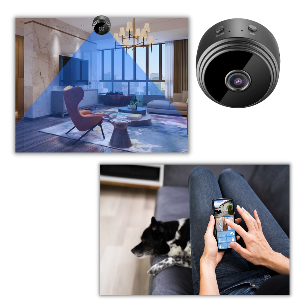 Mini Wireless Surveillance Camera - Ozerty