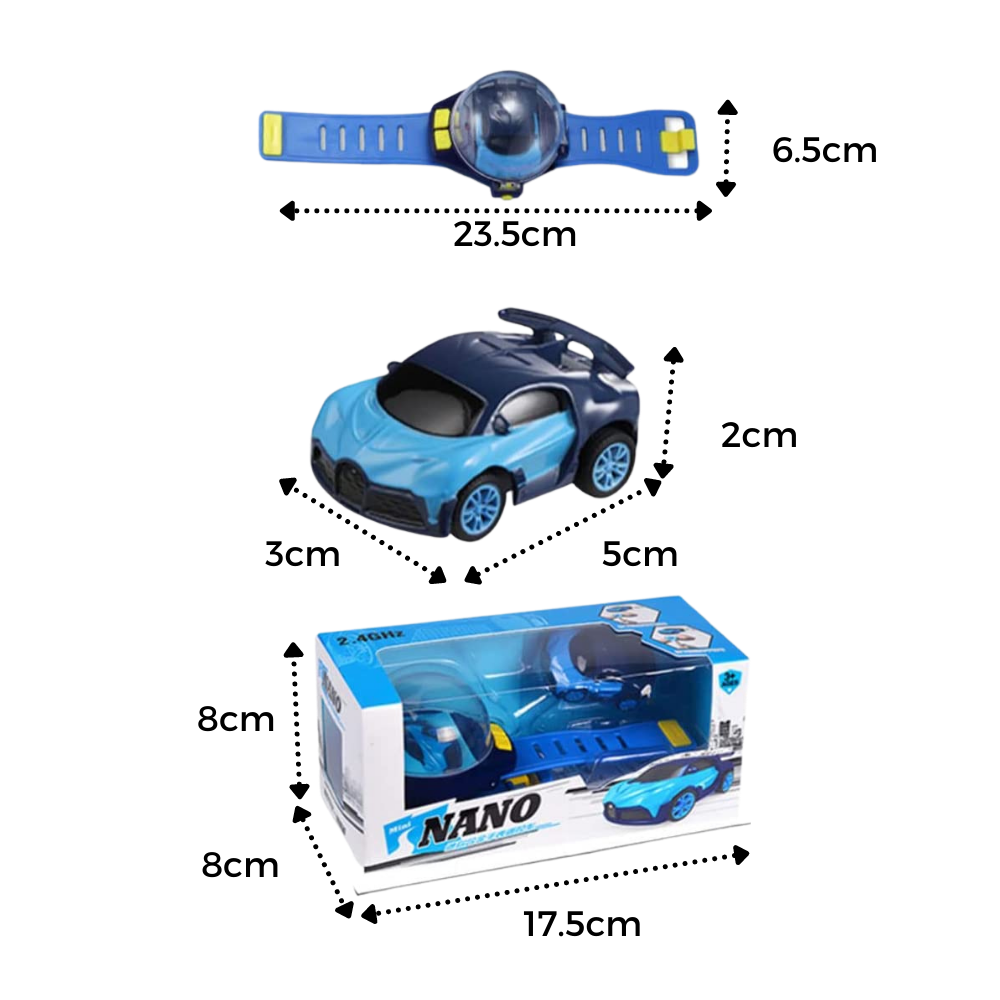 Rechargeable Remote Controlled Car Watch - Ozerty