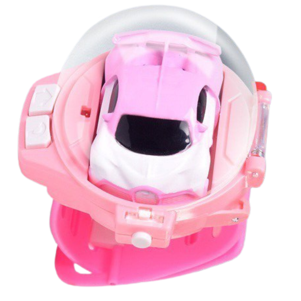 Rechargeable Remote Controlled Car Watch -Pink2 - Ozerty