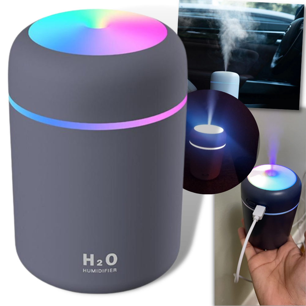 Mini Aromatherapy Air Humidifier and Diffuser - Ozerty