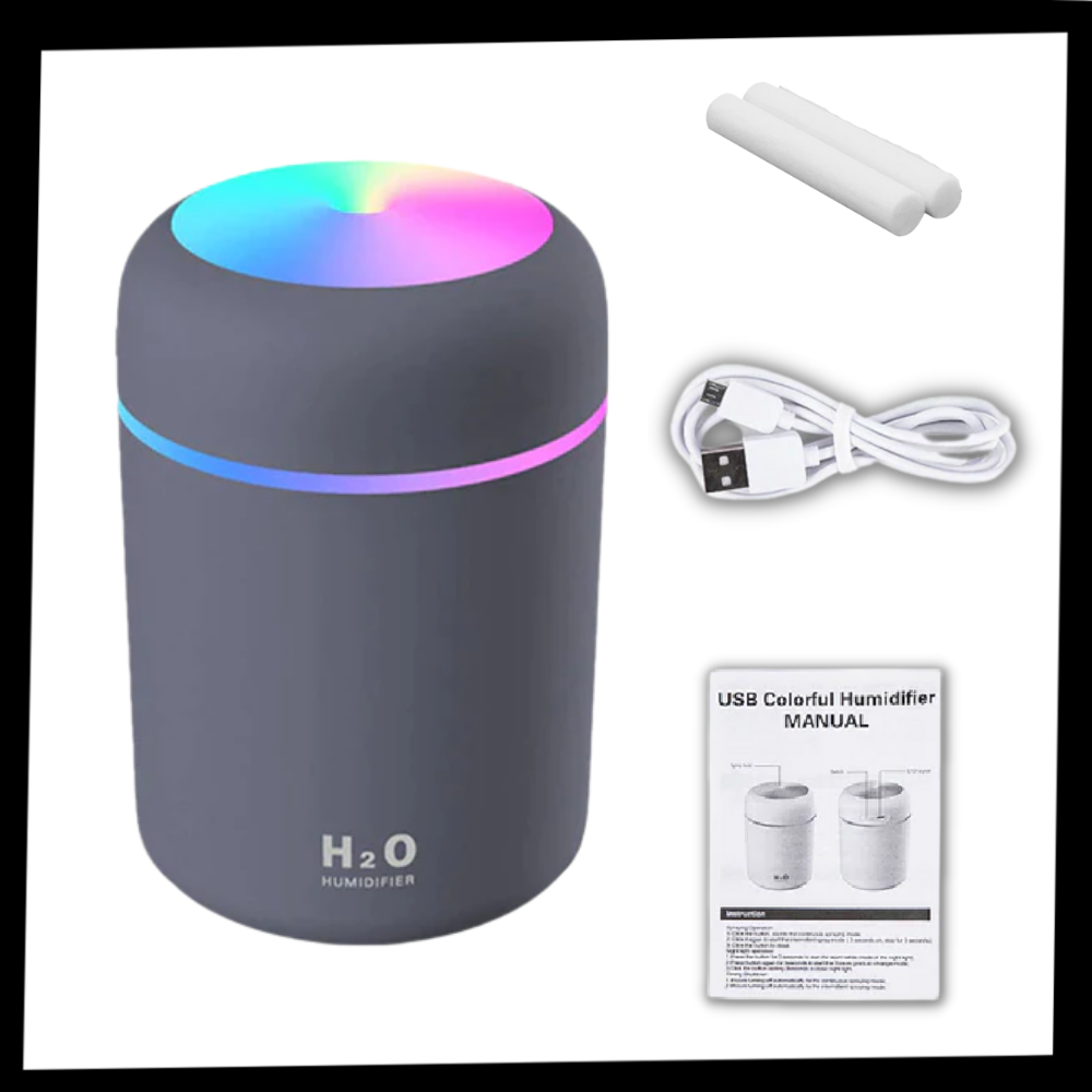 Mini Aromatherapy Air Humidifier and Diffuser - Ozerty