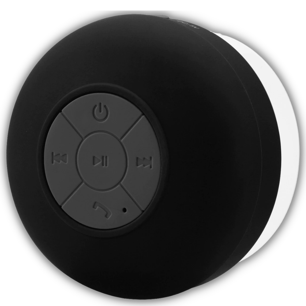 Mini Waterproof Bluetooth Speaker -Black - Ozerty