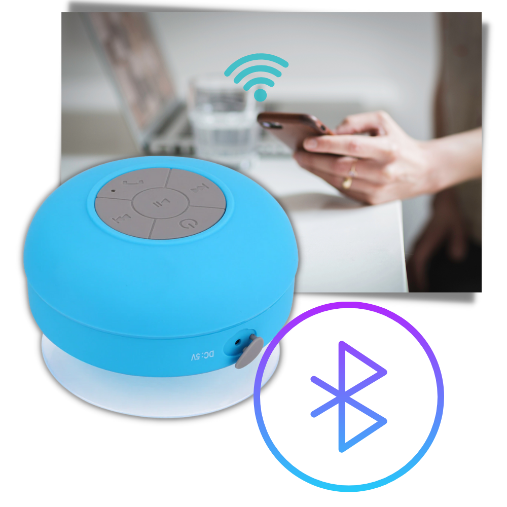 Mini Waterproof Bluetooth Speaker - Ozerty