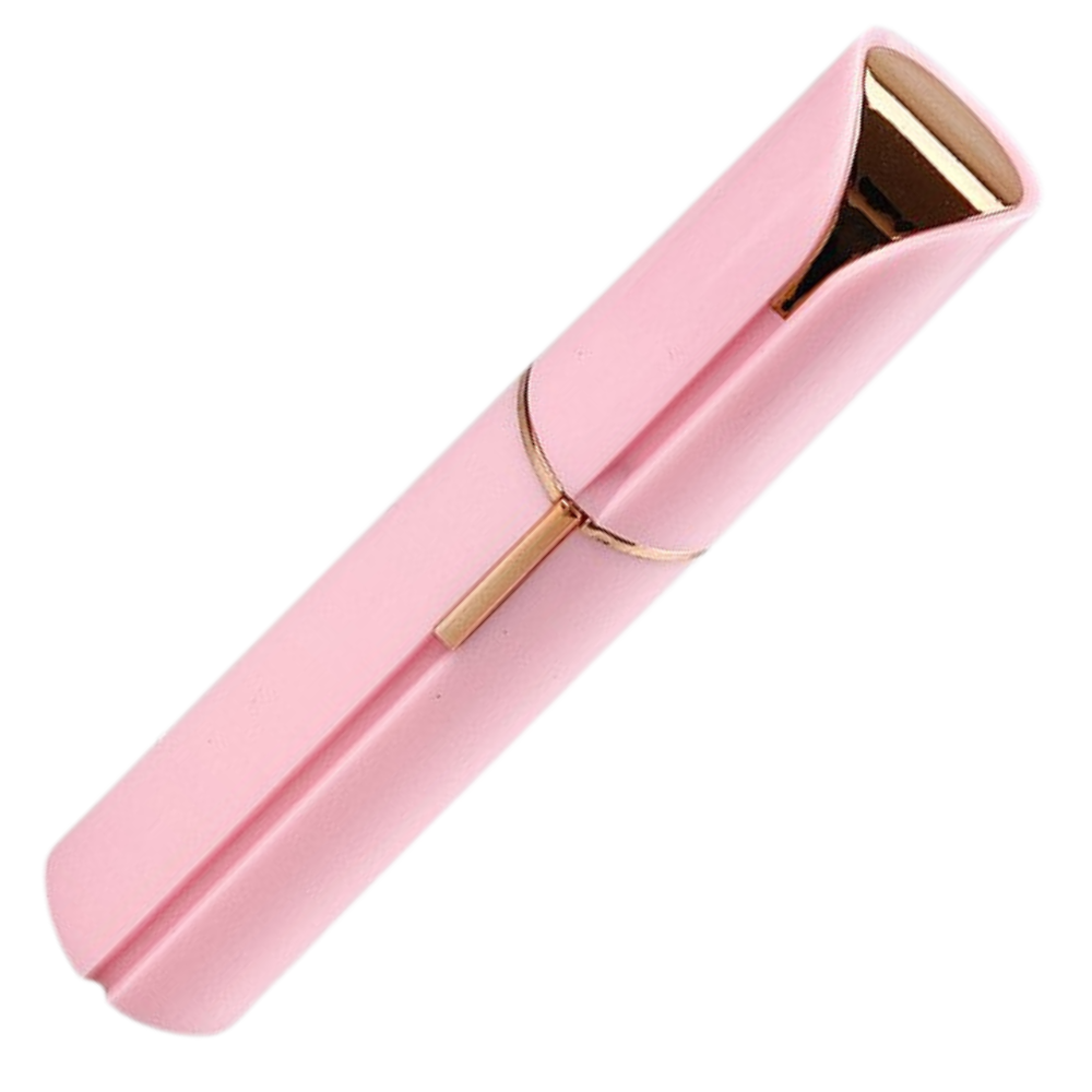 Electric Facial Hair Shaver -Pink - Ozerty