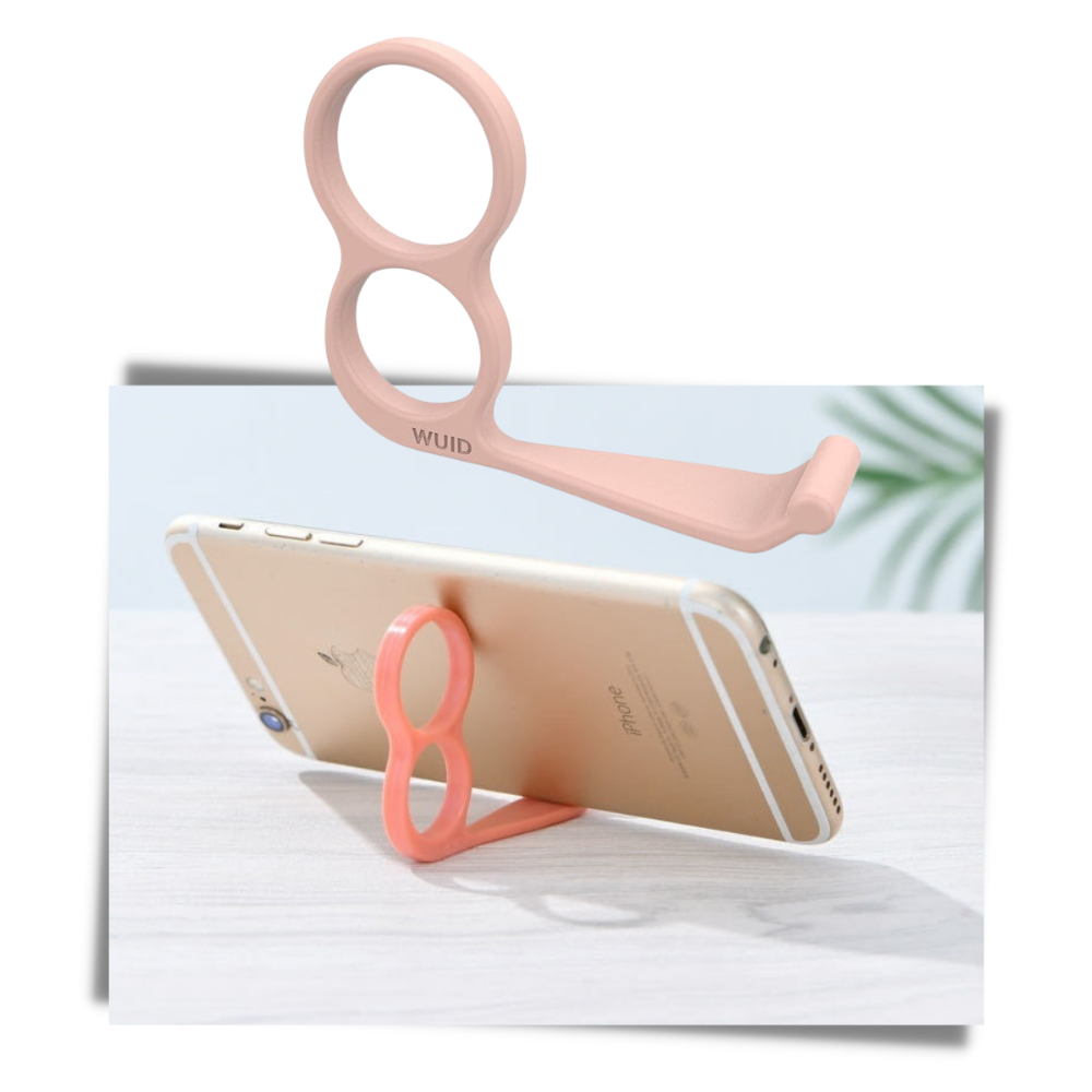 Lightweight Phone Stand and Hook 4-pack - Ozerty