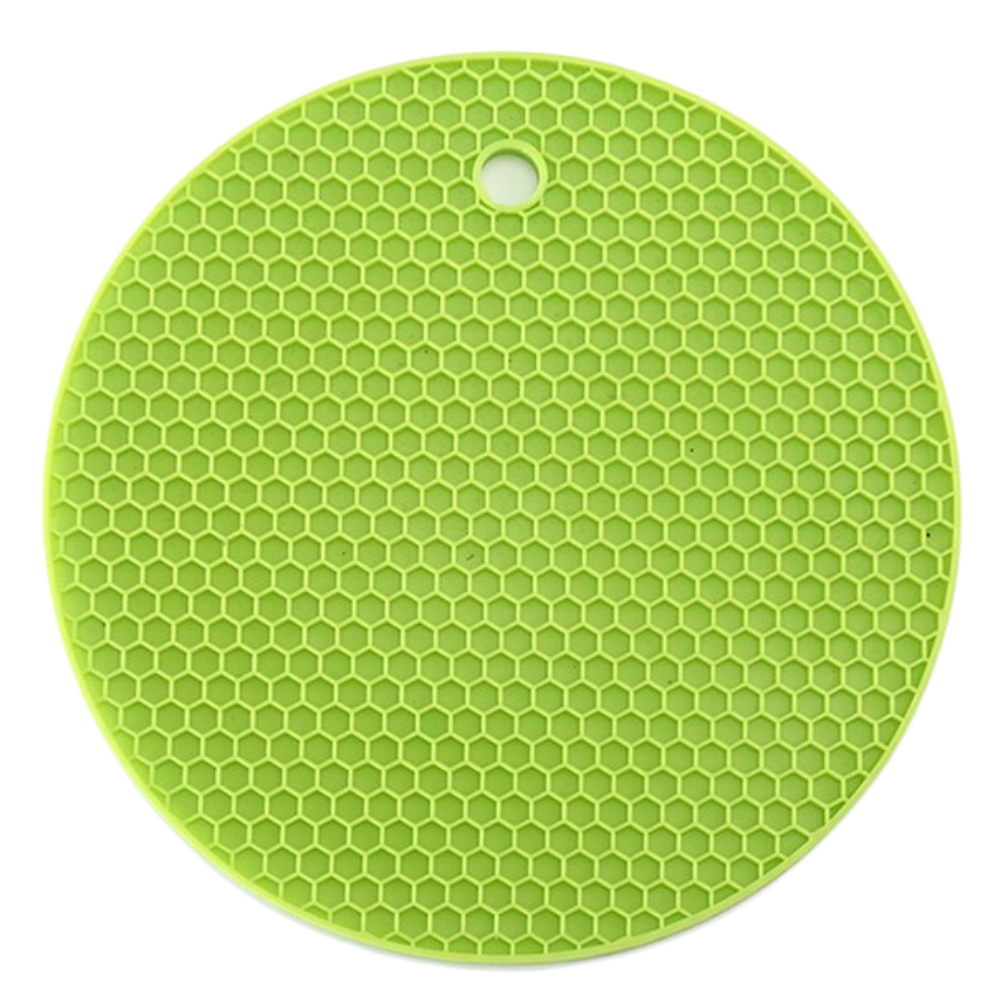 Silicone Pot holder Coaster -Green - Ozerty