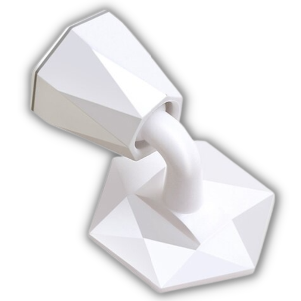 Silicone Door Stopper and Holder -White - Ozerty