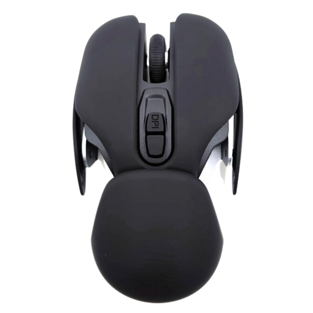 Wireless Ergonomic Gaming Mouse -Black - Ozerty