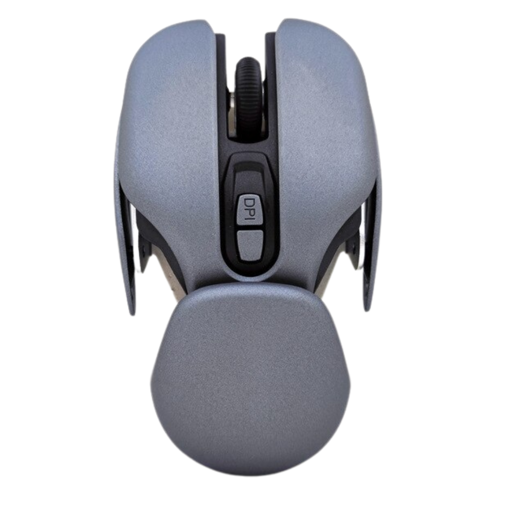 Wireless Ergonomic Gaming Mouse -Gray - Ozerty