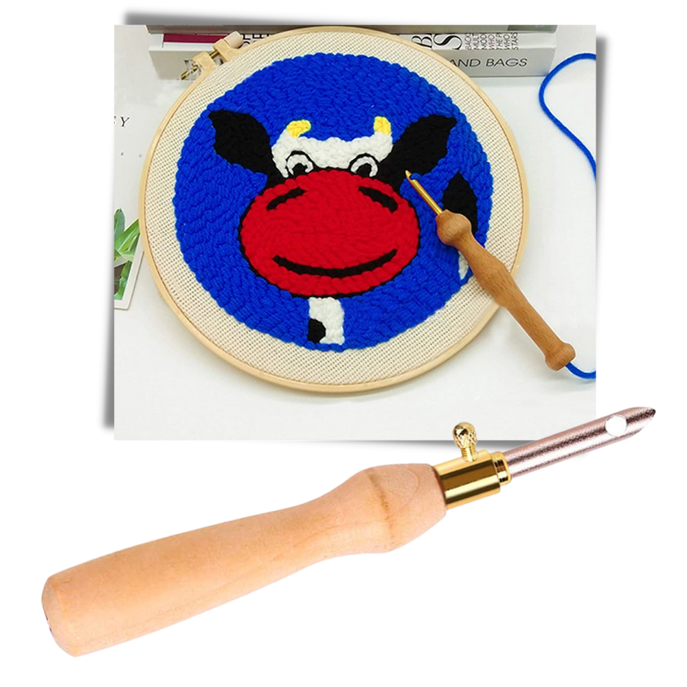 Embroidery Punch Needle Tool Kit - Ozerty