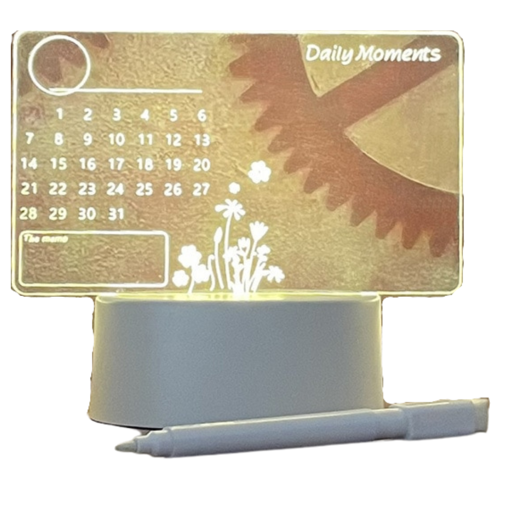 LED Message Board with Pen -Calendar - Ozerty