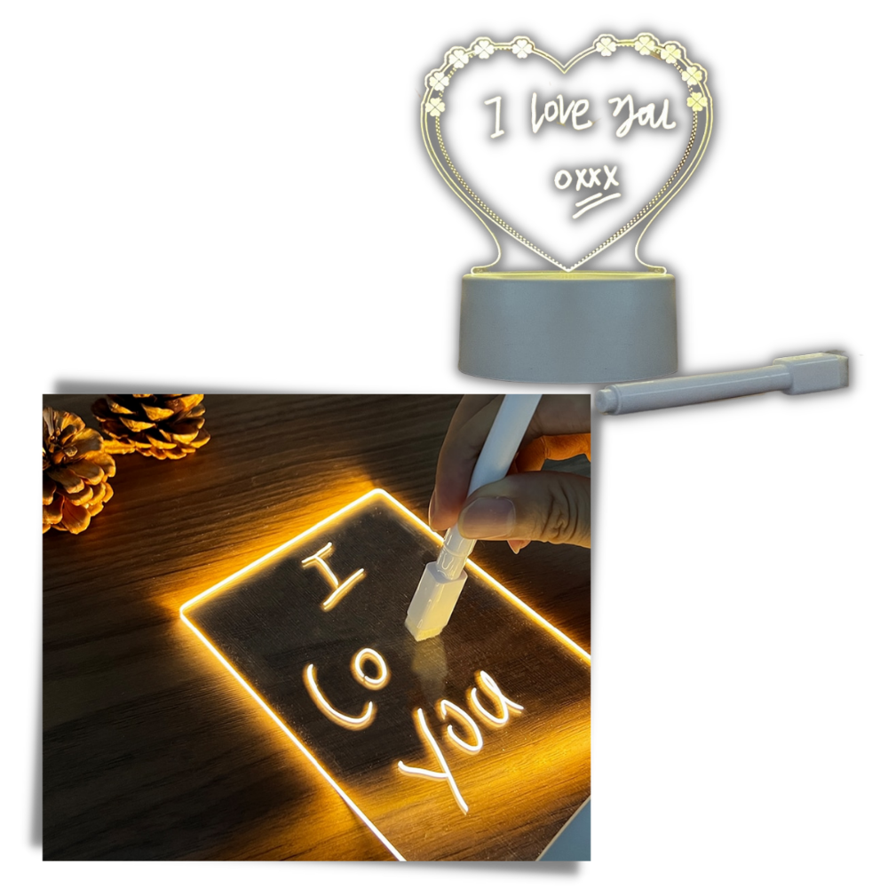 LED Message Board with Pen - Ozerty