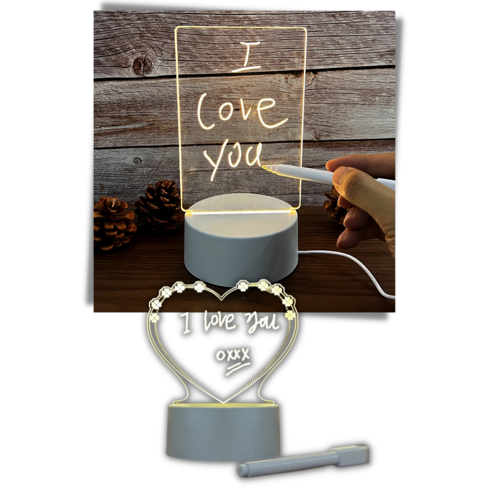 LED Message Board with Pen - Ozerty