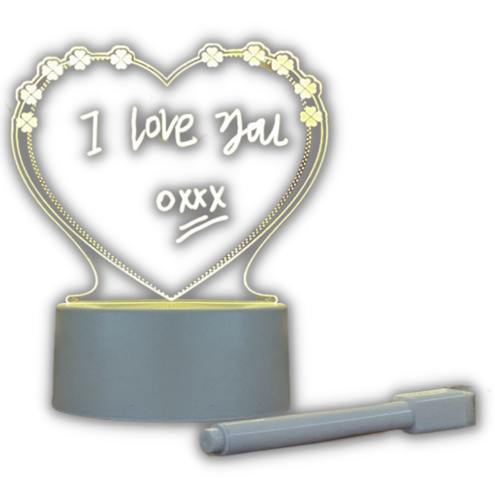 LED Message Board with Pen -Loveboard - Ozerty