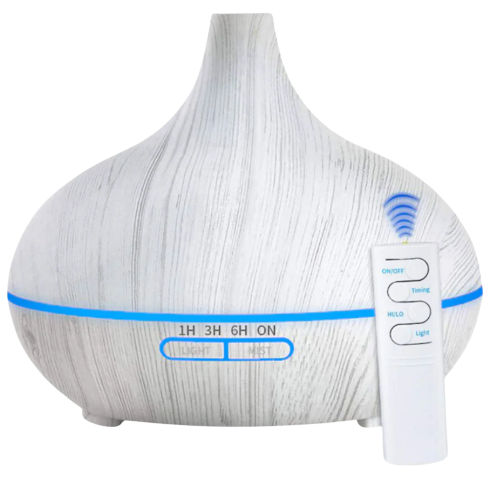 Essential Oil Diffuser and Humidifier -Grey - Ozerty