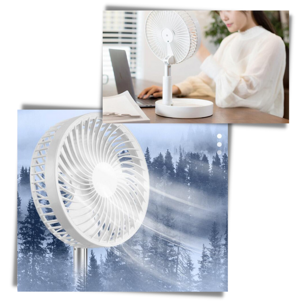 Unique Portable Foldable USB Fan - Ozerty