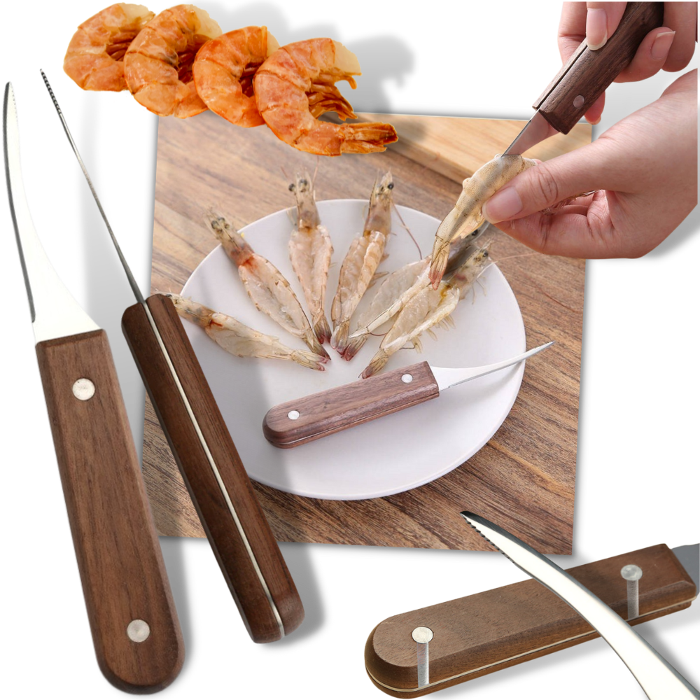 Stainless Steel Shrimp Peeling Knife - Ozerty