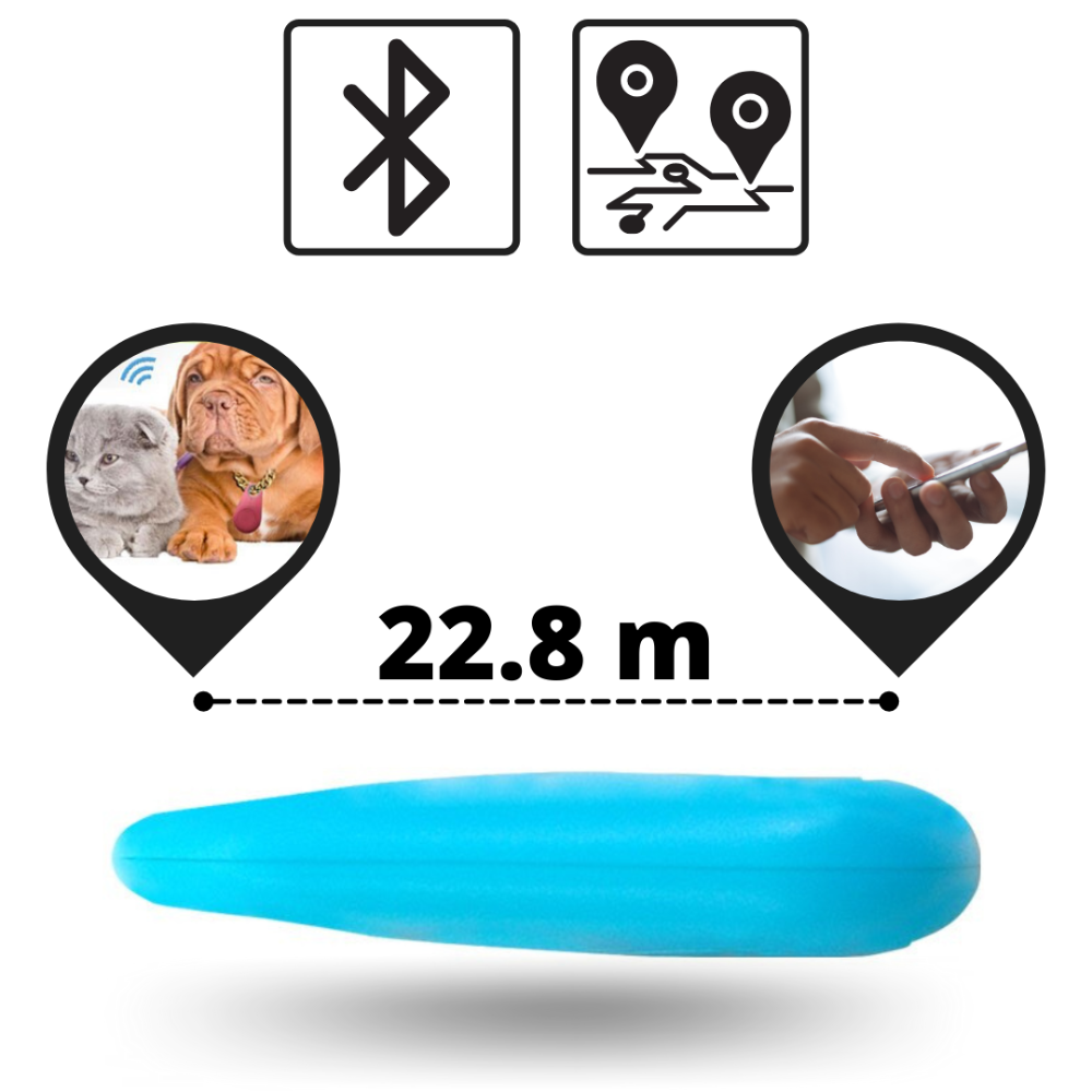 Bluetooth Pet GPS Tracker - Ozerty