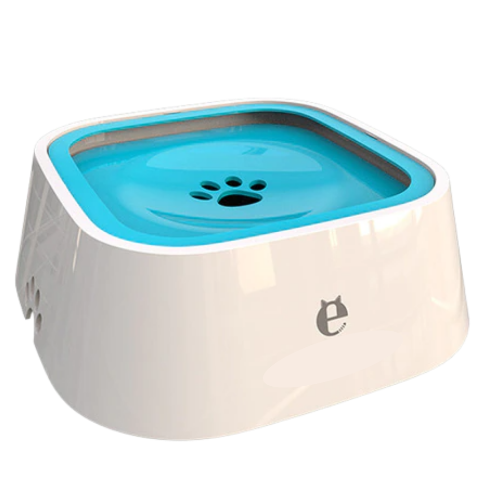 Pet Floating Water Bowl -Blue - Ozerty