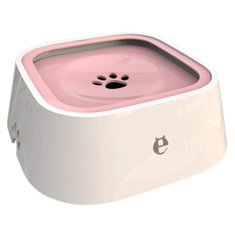 Pet Floating Water Bowl -Pink - Ozerty