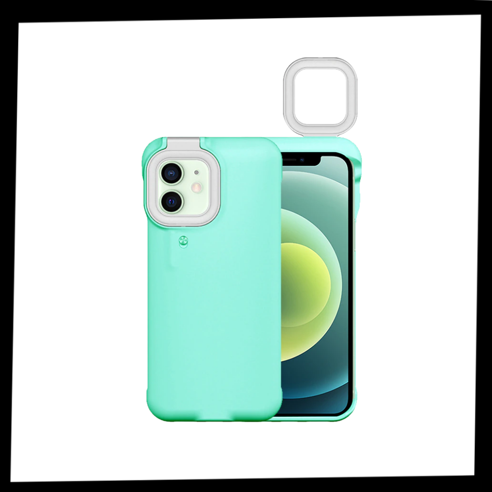 Phone Case With LED Ringlight - Ozerty