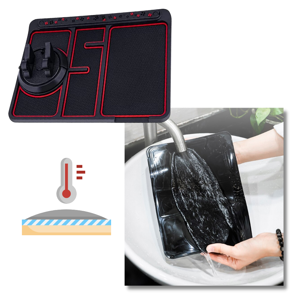 Non-Slip Pad and Phone Holder for Car - Ozerty