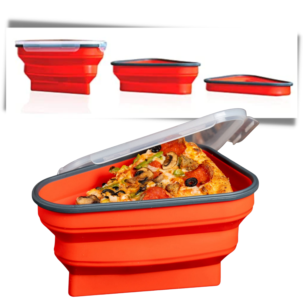 Extendable Pizza Storage Container - Ozerty