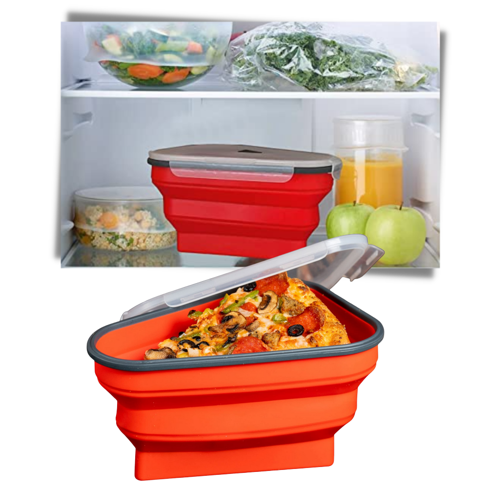 Extendable Pizza Storage Container - Ozerty