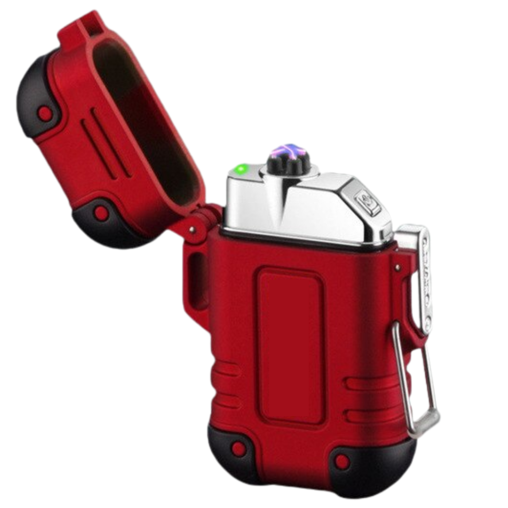 Electric Plasma Lighter -Red - Ozerty