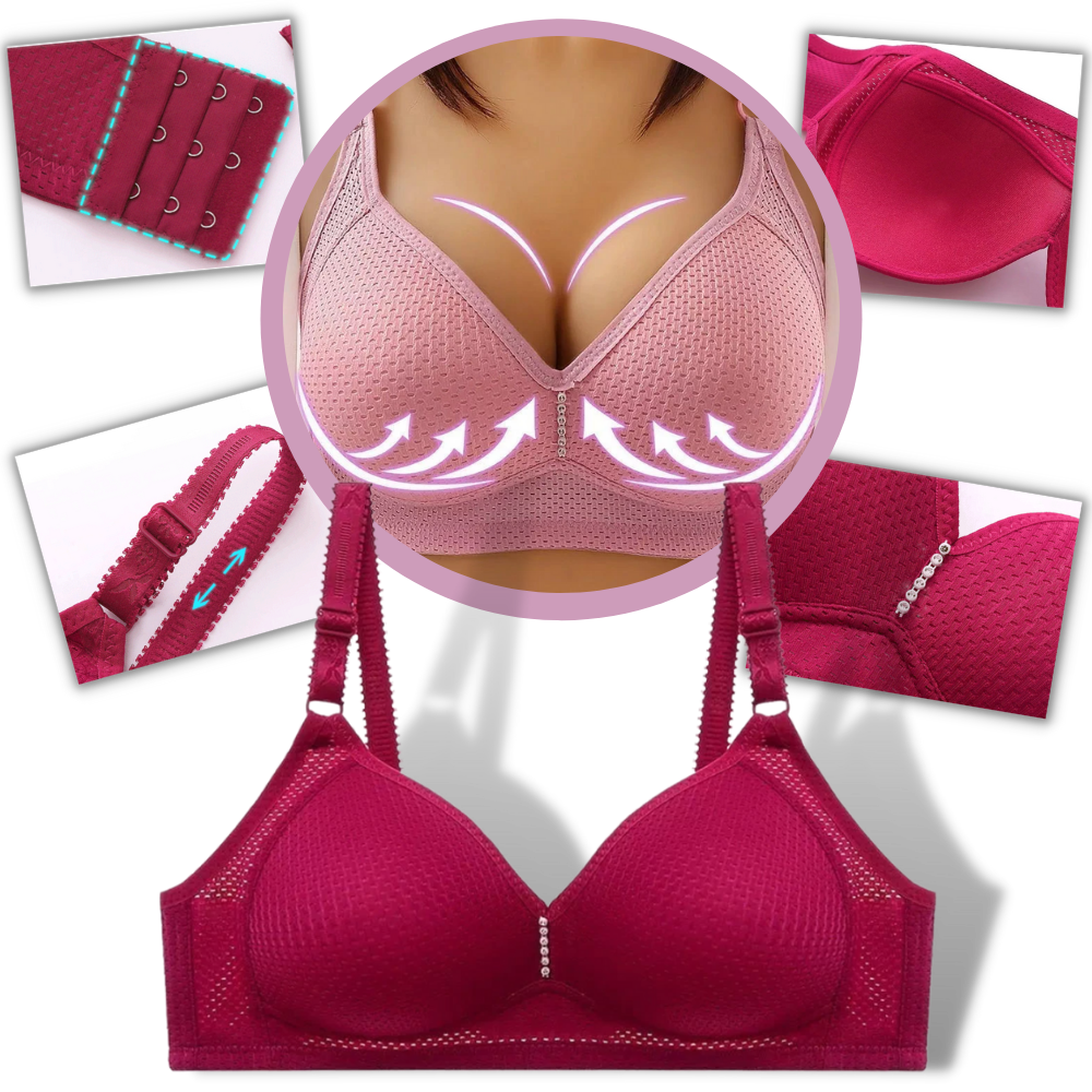 Comfortable Wire-Free Bra - Ozerty