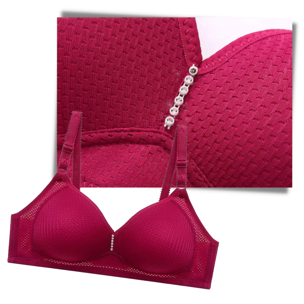 Comfortable Wire-Free Bra - Ozerty